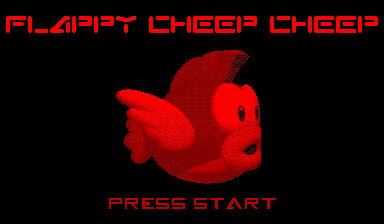 Flappy Cheep Cheep Title Screen